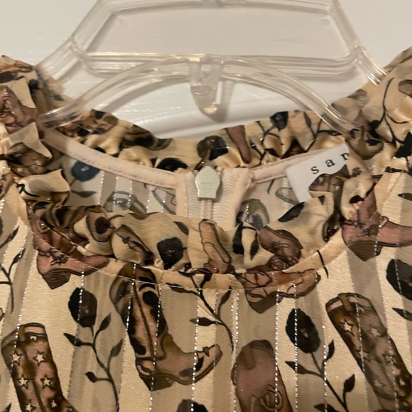 Gorgeous new with tags sandro brown boots dress - Picture 5 of 6